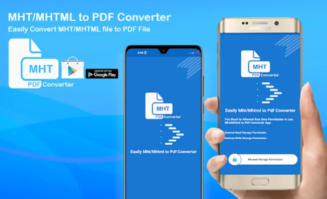 Mht /Mhtml to Pdf Converter android App screenshot 2